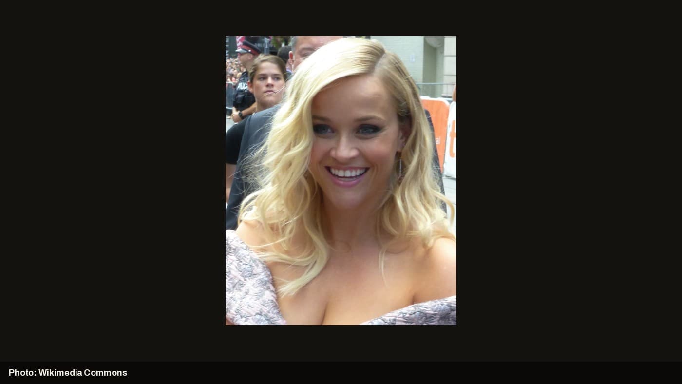 Actress Reese Witherspoon, one of the celebrities who joined the 2016 nostalgia trend.