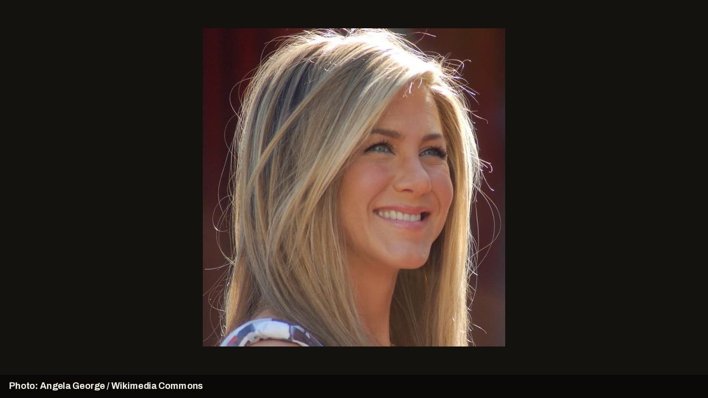 Jennifer Aniston at a public appearance.