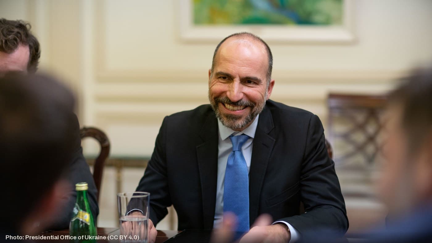 Uber CEO Dara Khosrowshahi.