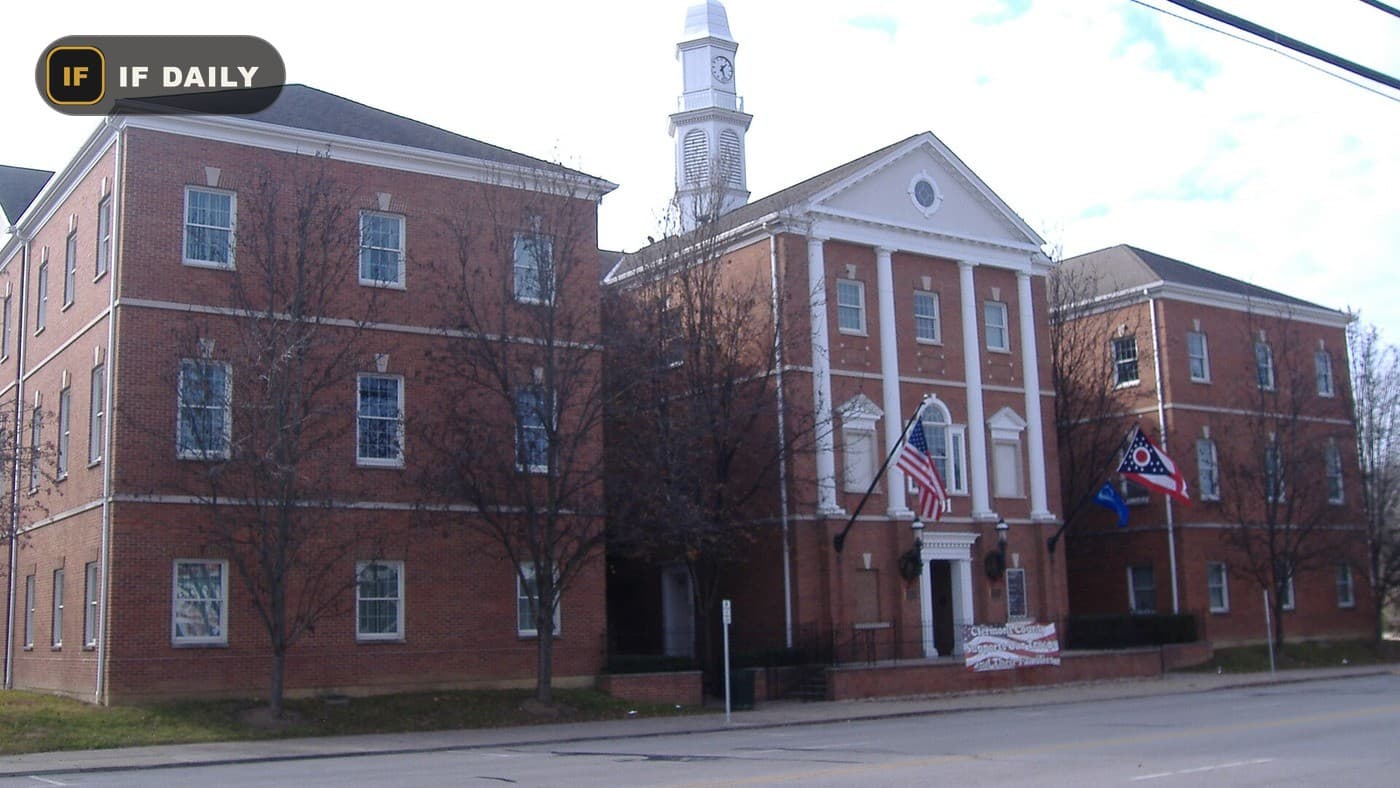 The Clermont County Courthouse in Batavia, Ohio, seen from another angle. Illustrative photo.