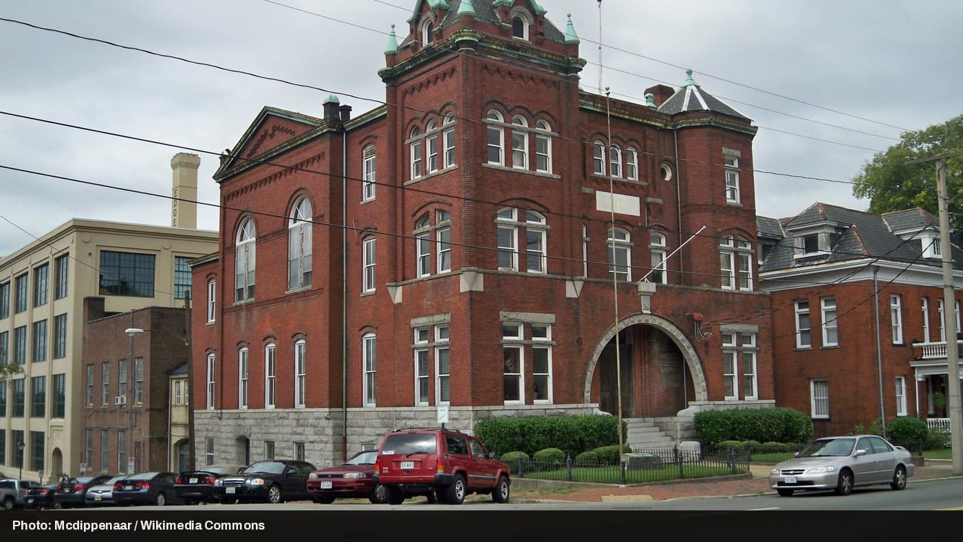 A historic building in Henrico County, Virginia.