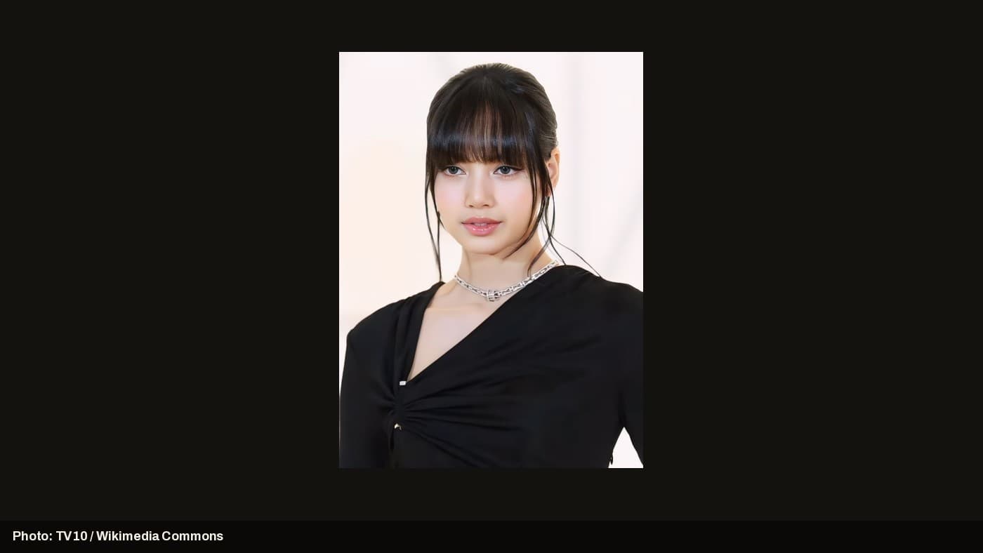 Lisa (Lalisa Manoban) of Blackpink at a public event.