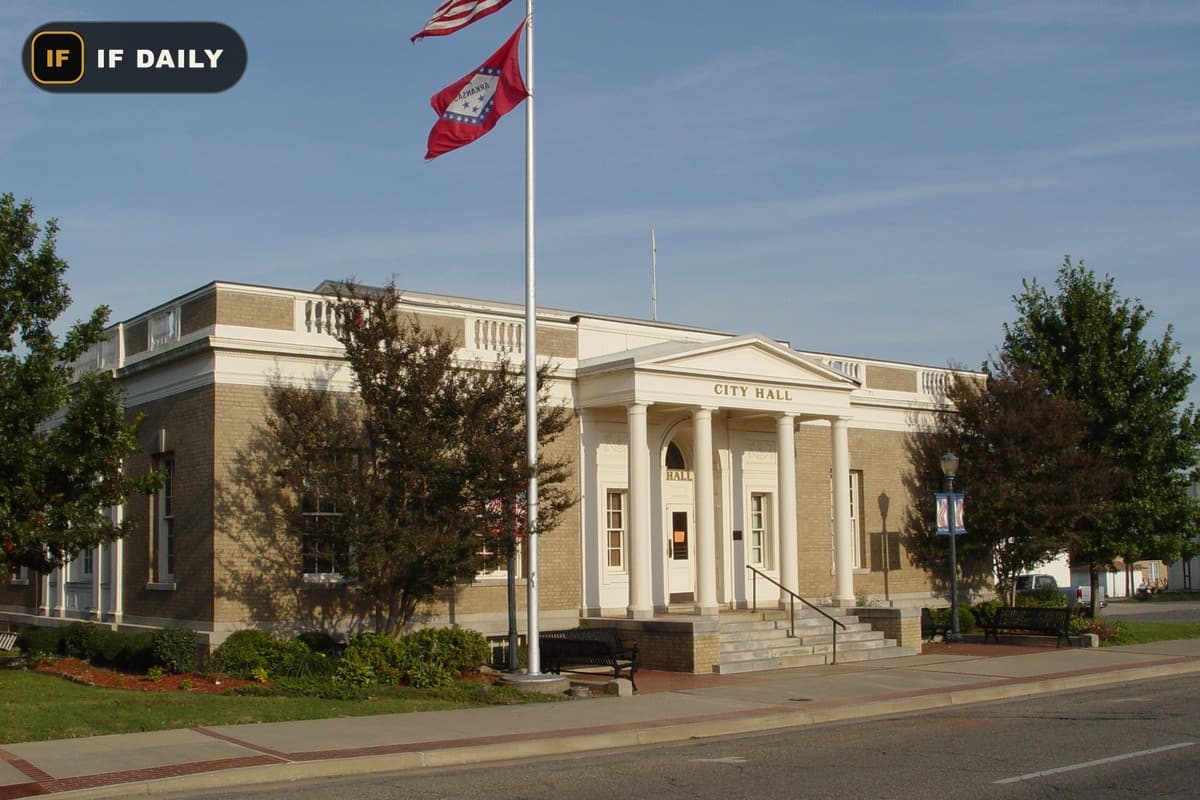 Mena City Hall, Mena, Arkansas