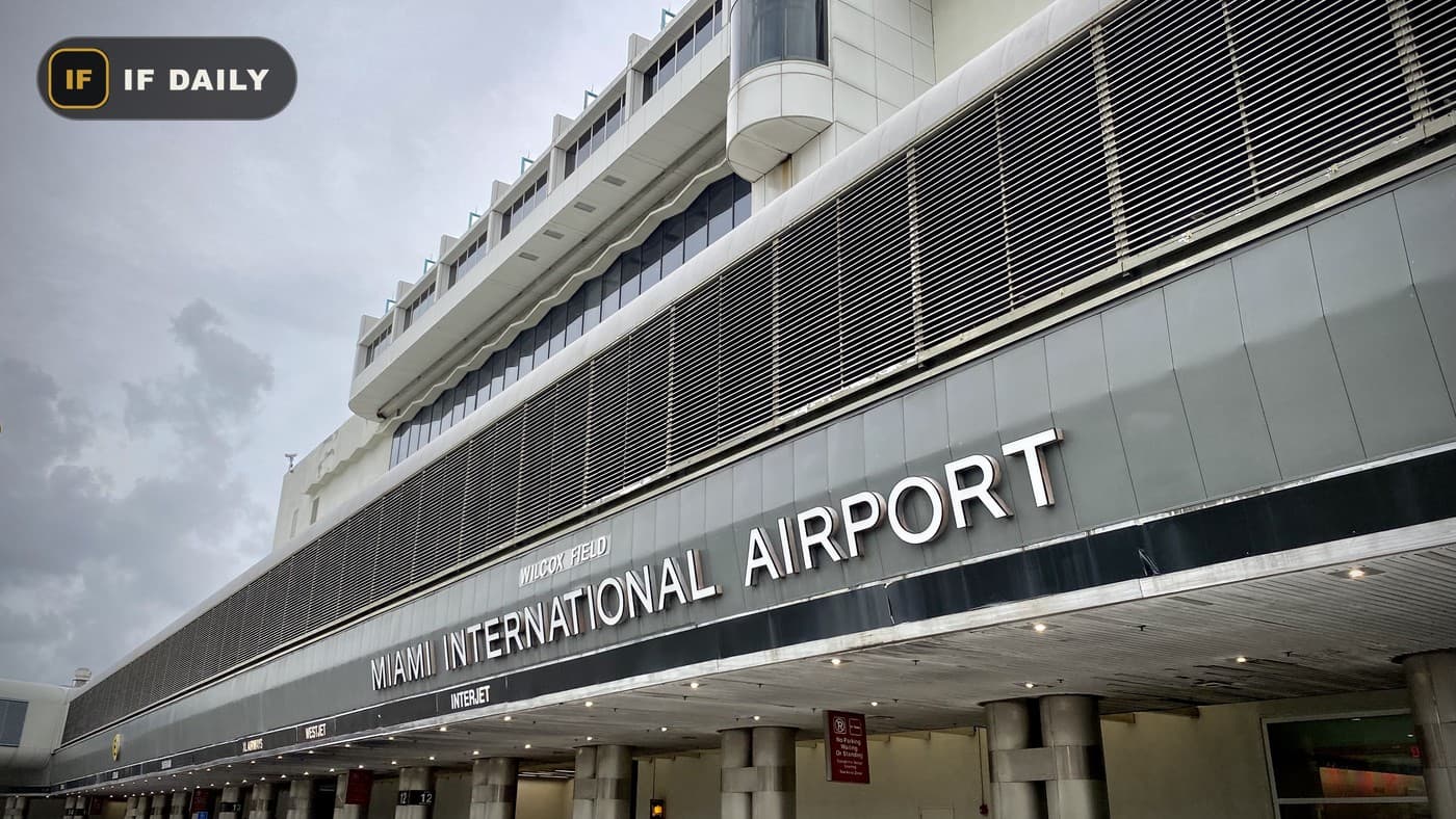Miami International Airport terminal exterior