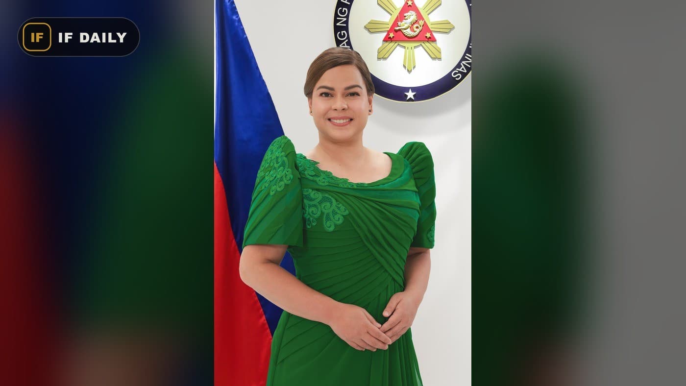 Official photo of Philippine Vice President Sara Duterte.