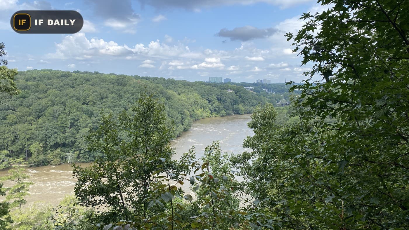 The Chattahoochee River near Sandy Springs, Georgia