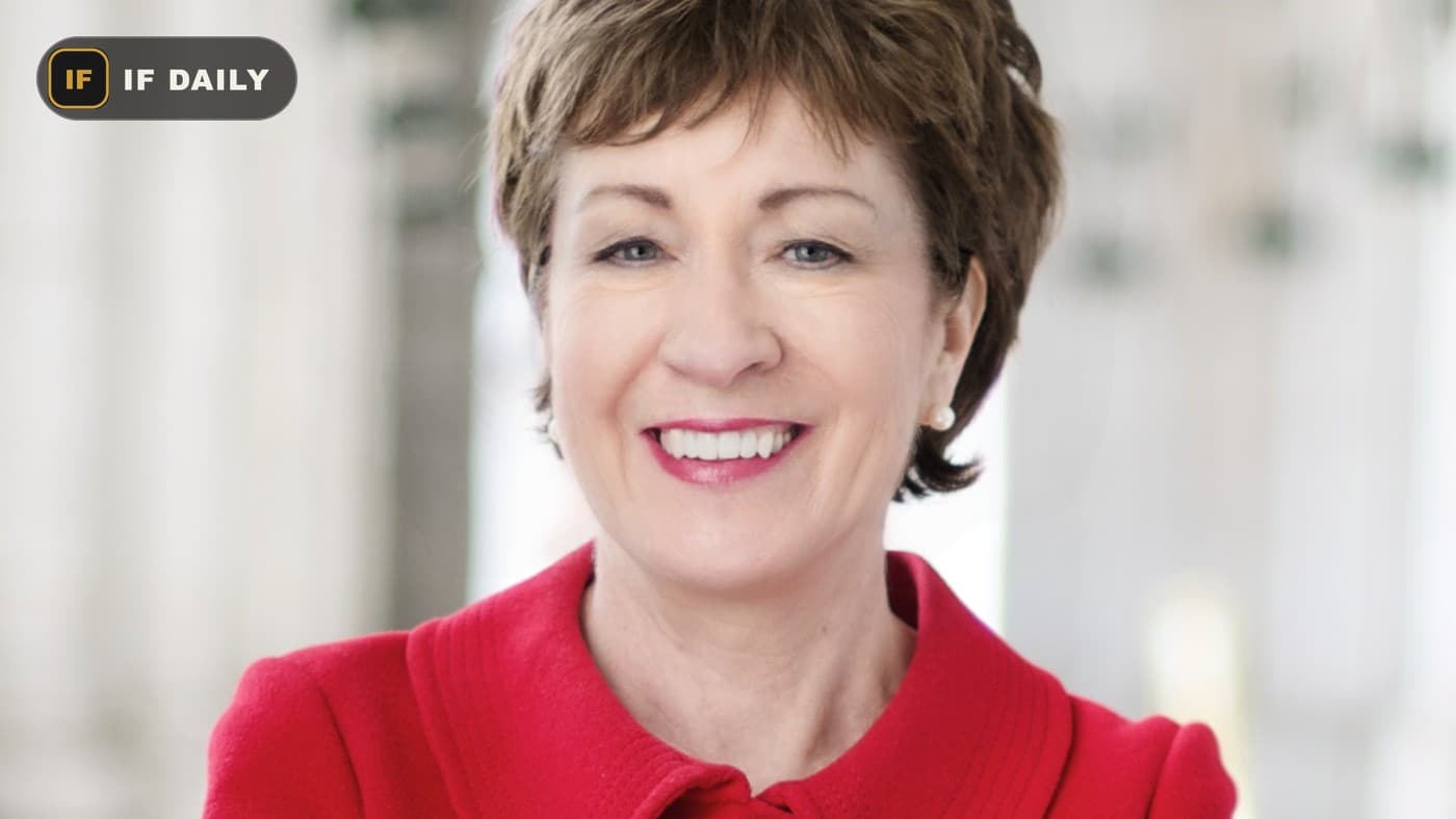 Official Senate portrait of Susan Collins