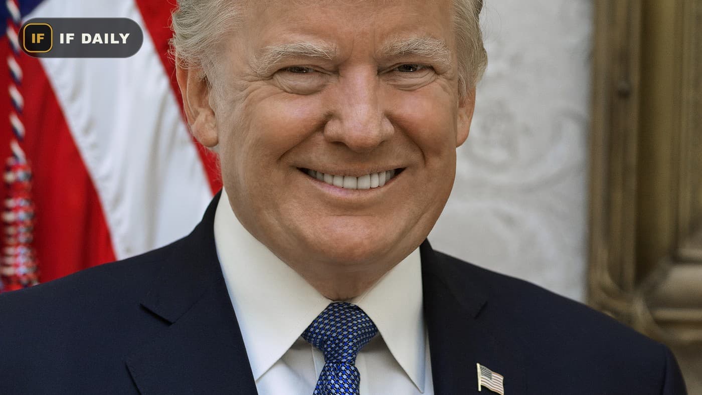 Official portrait of President Donald Trump