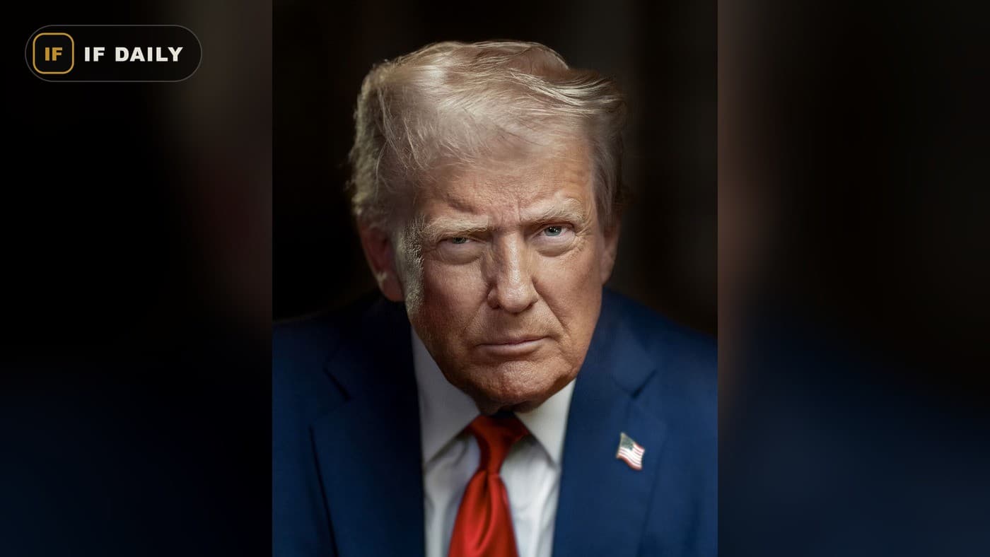 Official portrait of President Donald Trump.