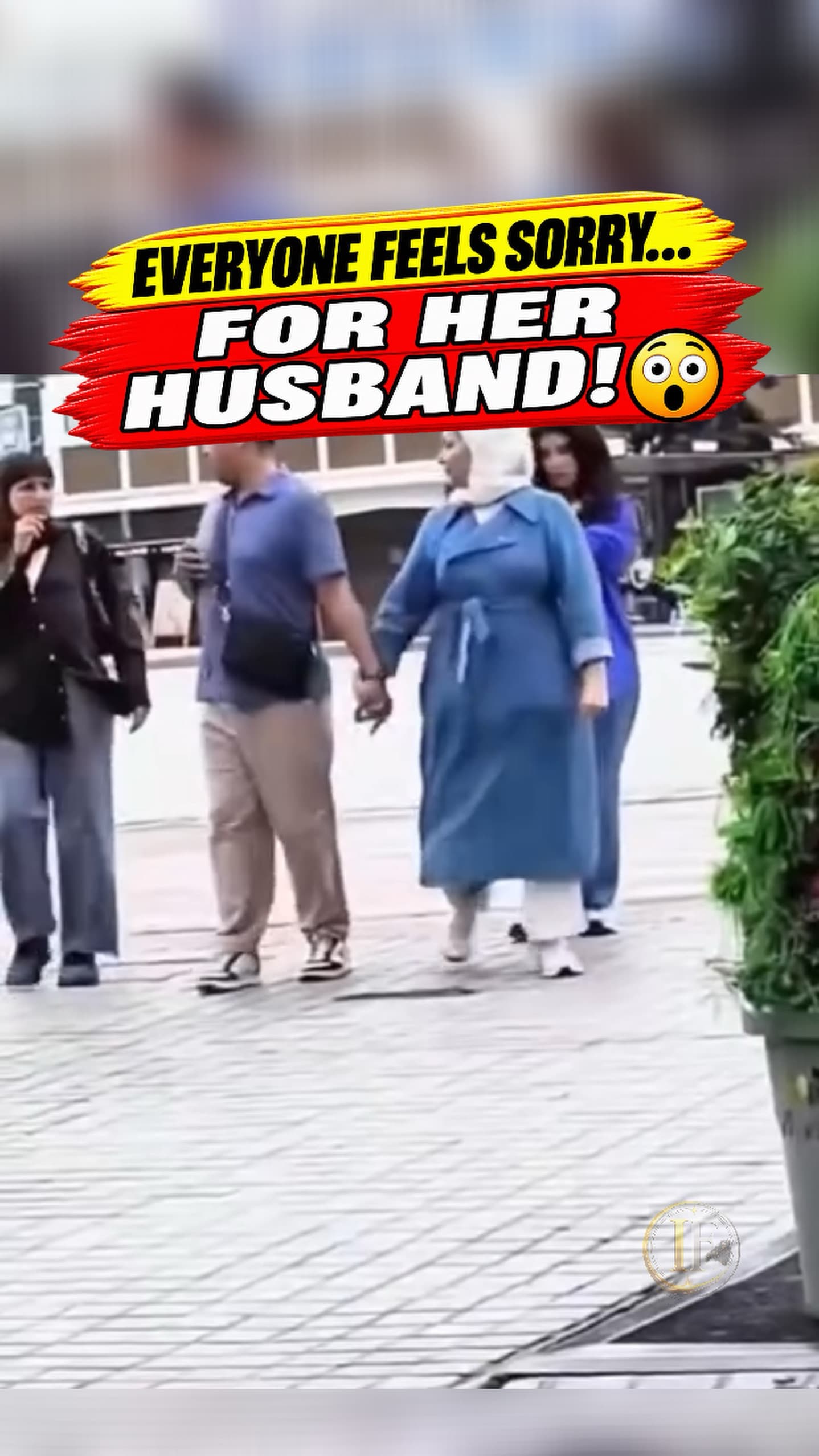 Everyone Feels Sorry for Her Husband… 😳