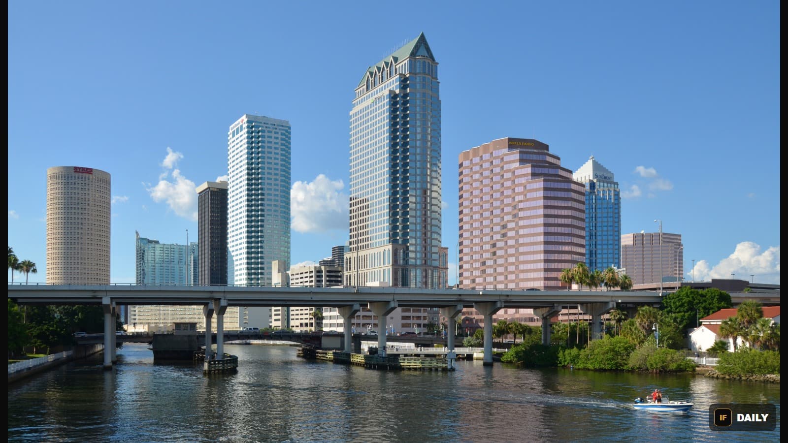 Downtown Tampa, Florida skyline