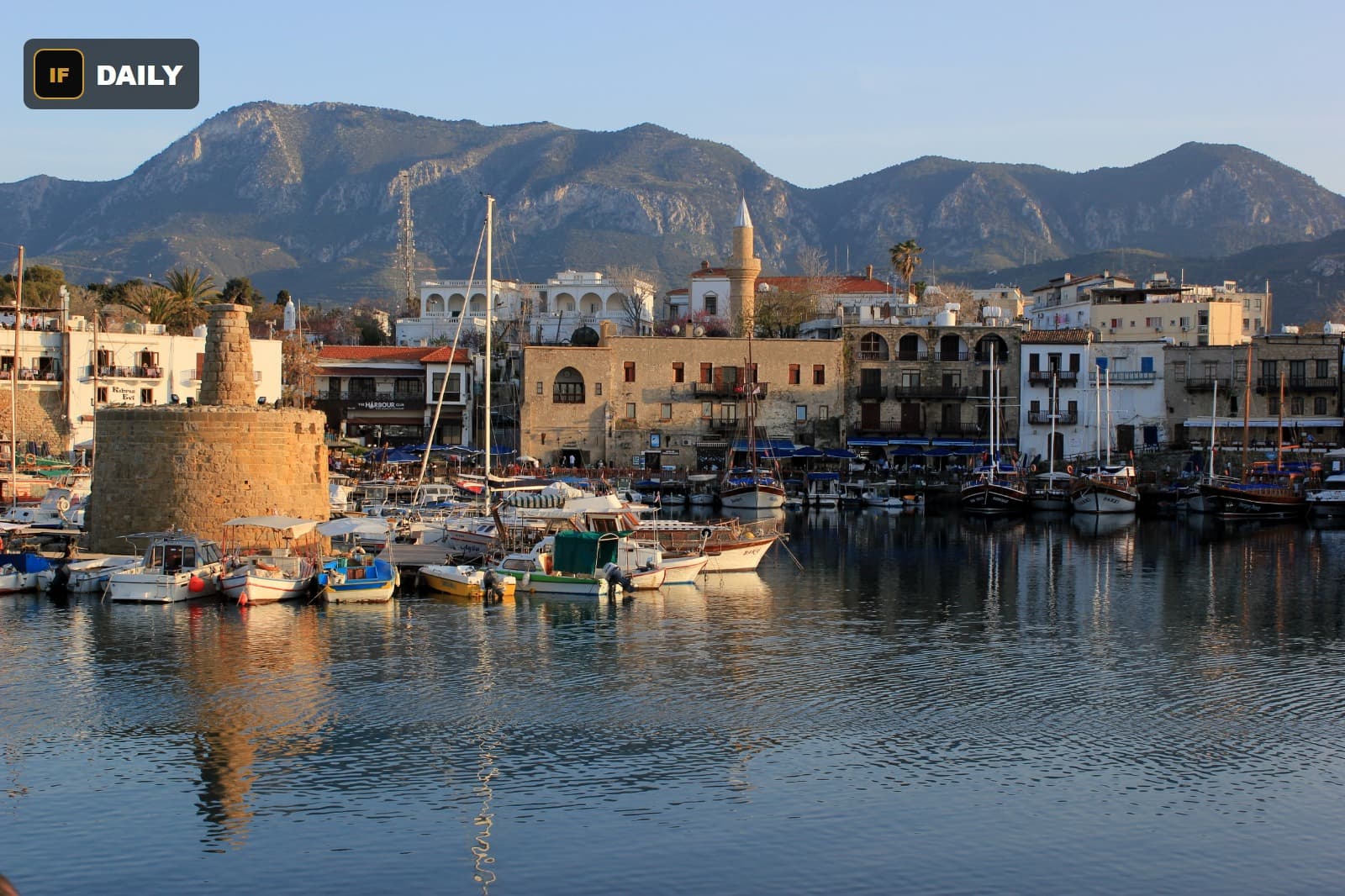 The old harbour at Kyrenia, Northern Cyprus