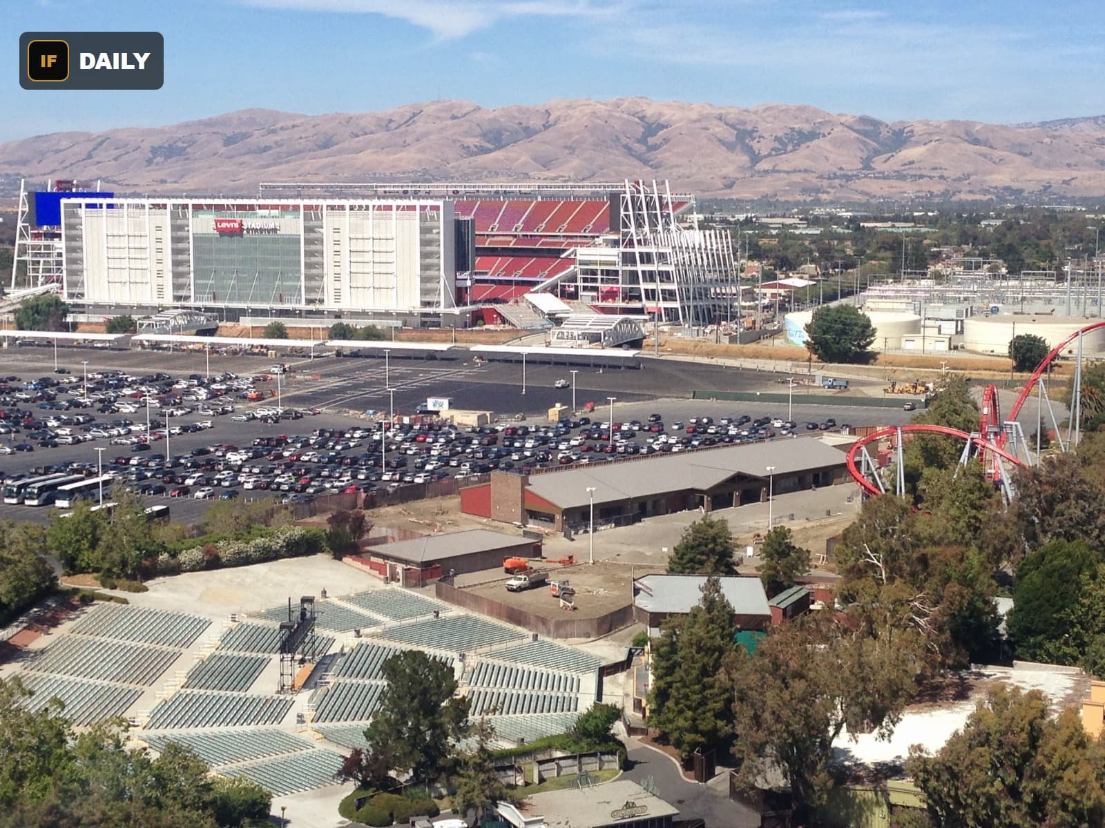 Levi's Stadium, home of the San Francisco 49ers, in Santa Clara, California