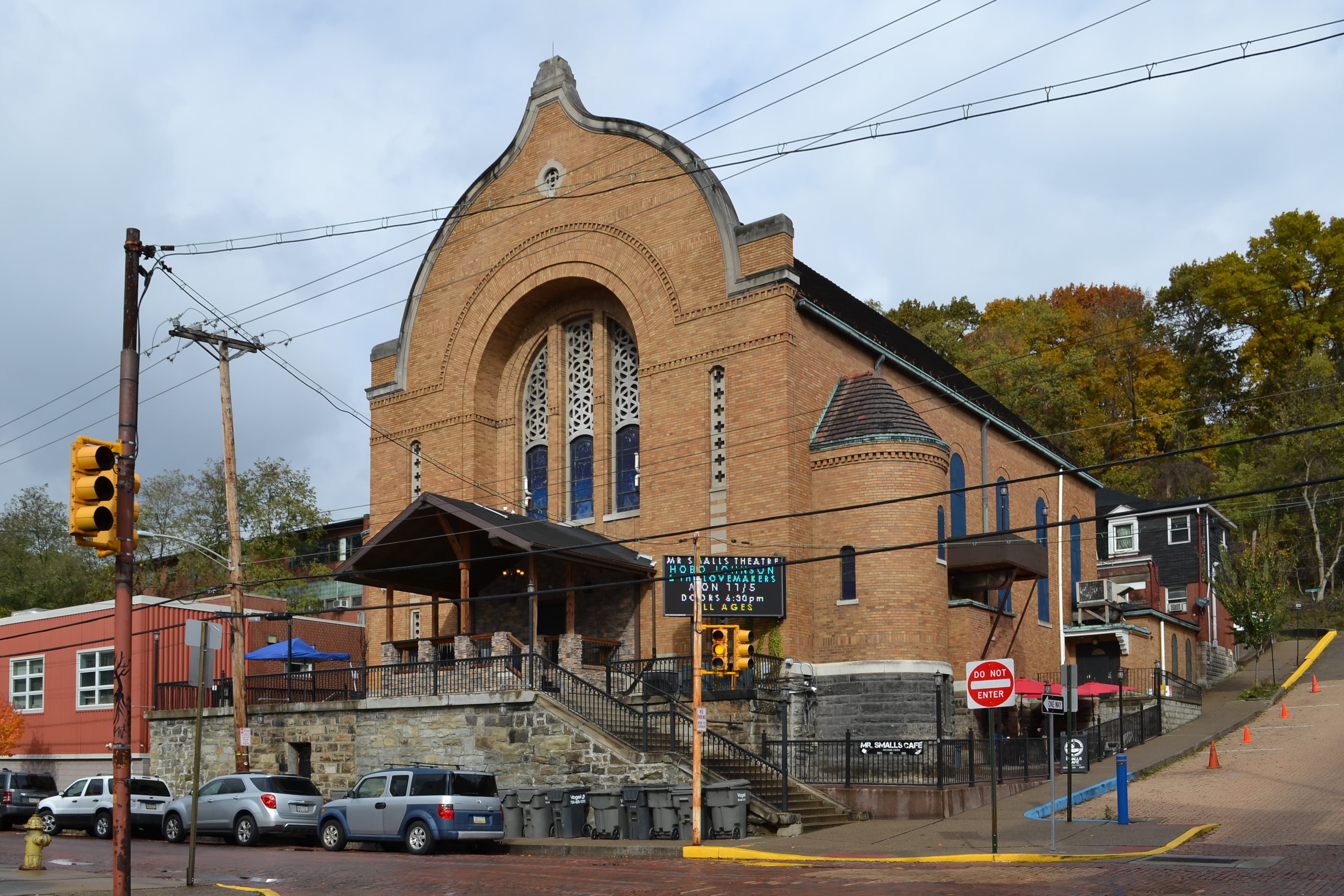 Mr. Smalls Theatre in Millvale, Pennsylvania, the venue where Andy Williams collapsed during a wrestling match