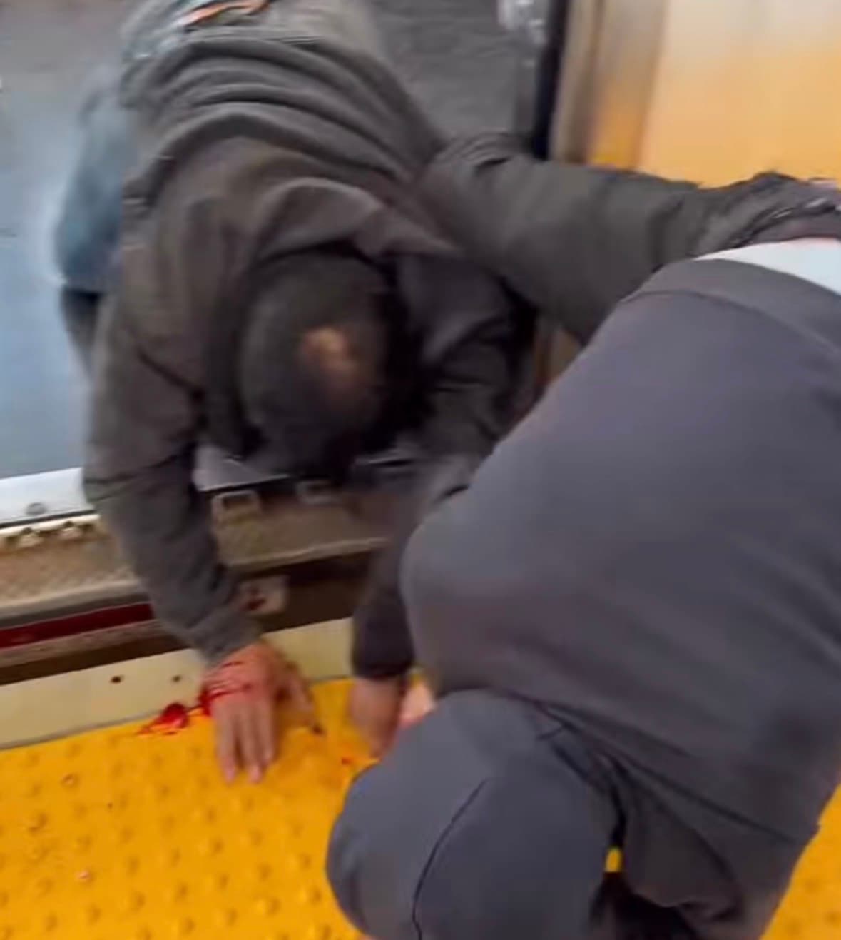 Woodhaven Boulevard J train station in Queens where 59-year-old Mesias Lojano was fatally stabbed September 30 2026